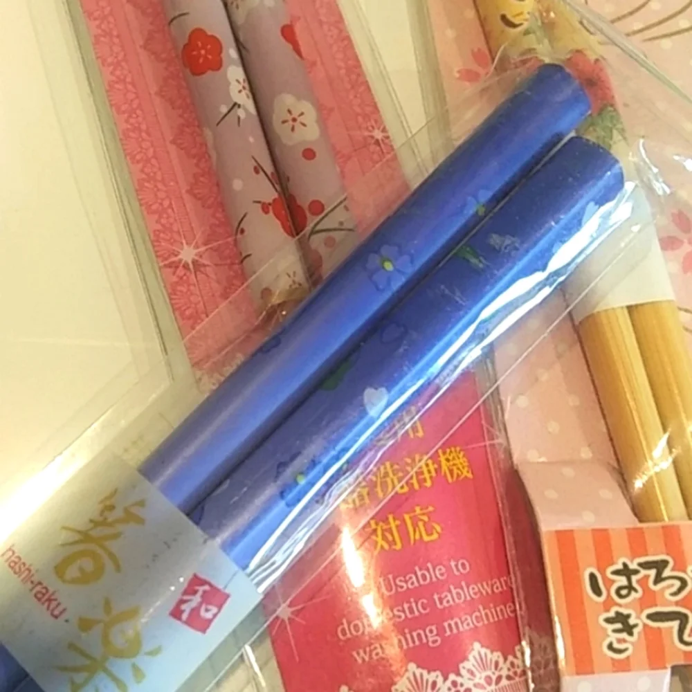 Chopsticks | assorted patterns | 4 sets of two | NWT